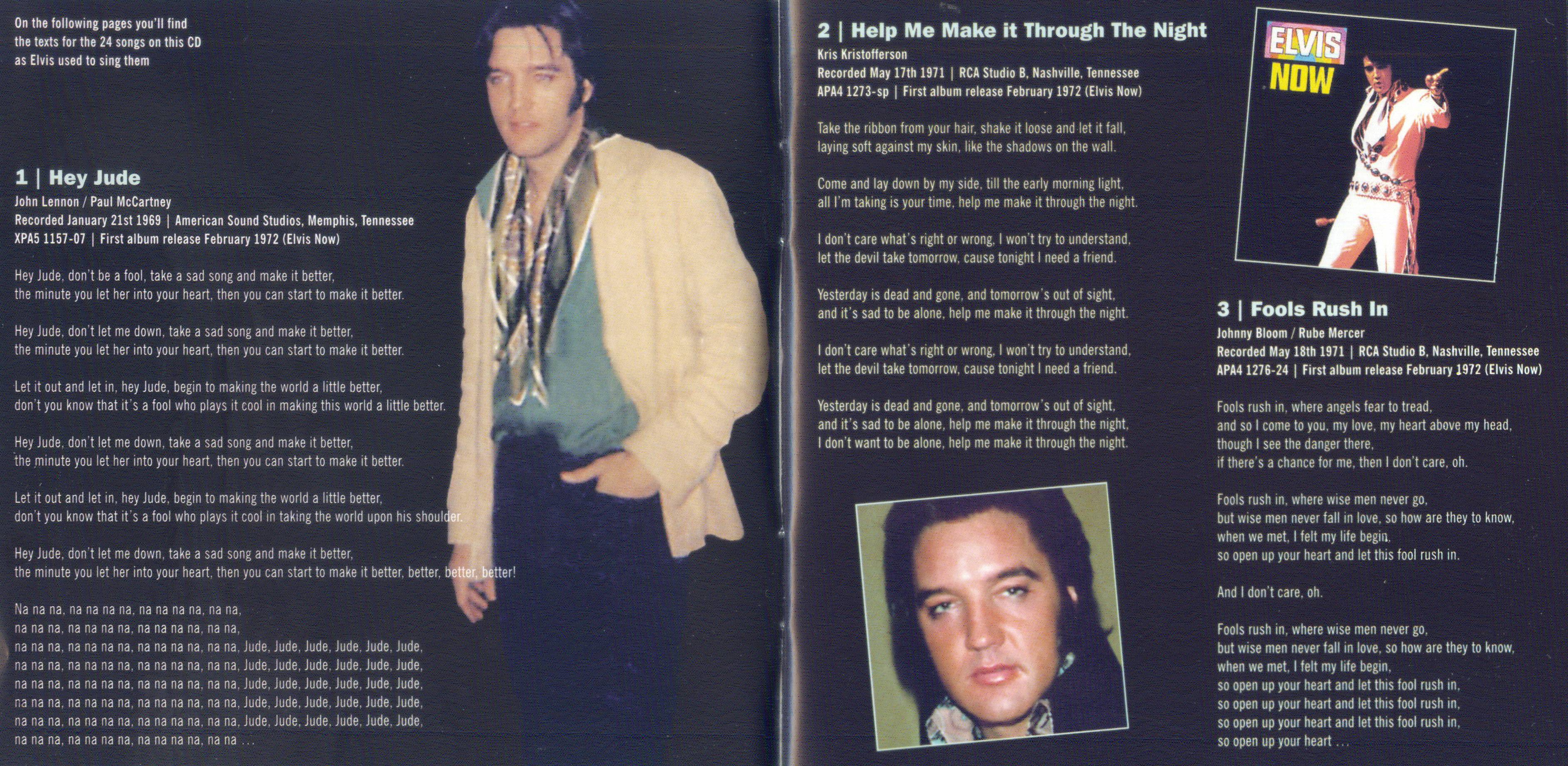 Elvis Presley The Joan Deary Tapes : Booklet 2